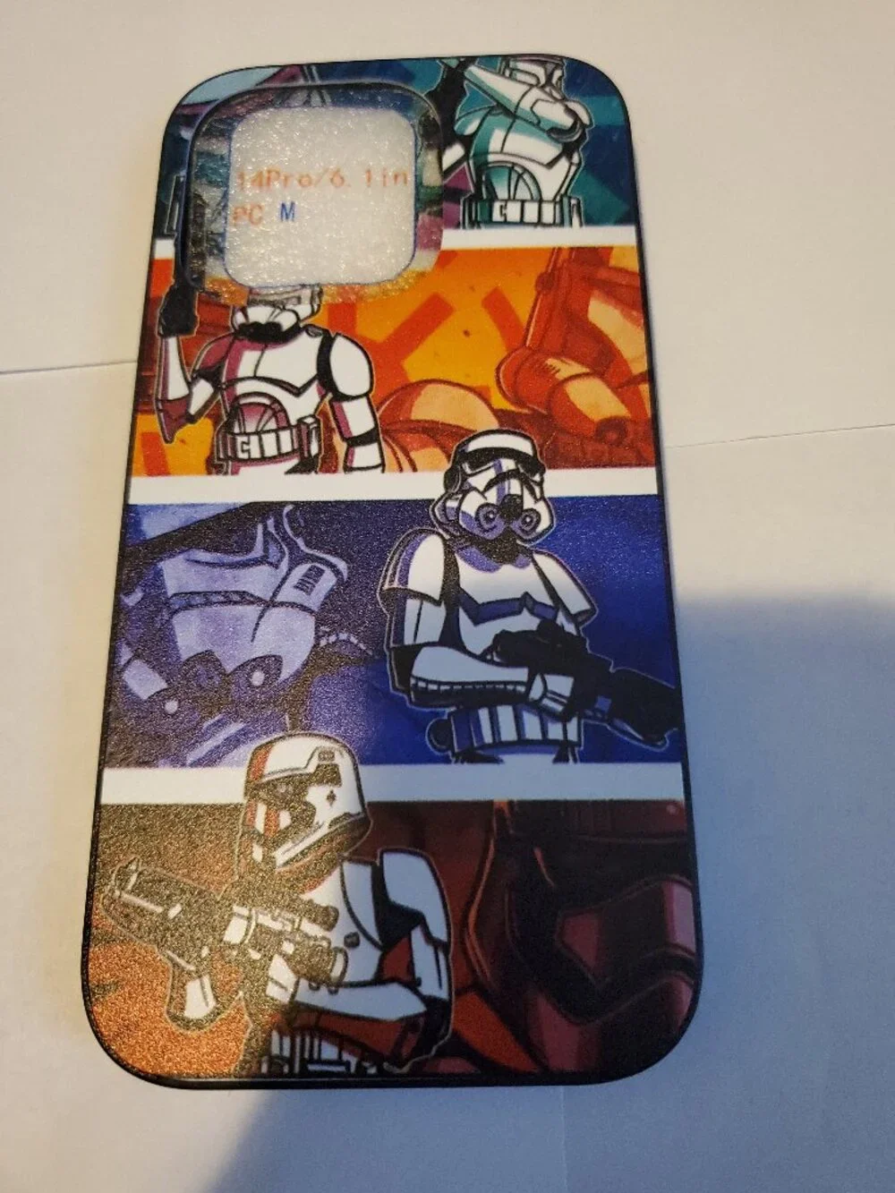 STORMTROOPERS STAR WARS IPHONE 14 PRO SOFT TOUCH CASE COVER